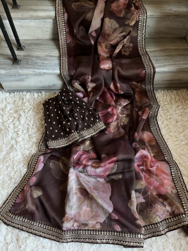 Organza Digital Print