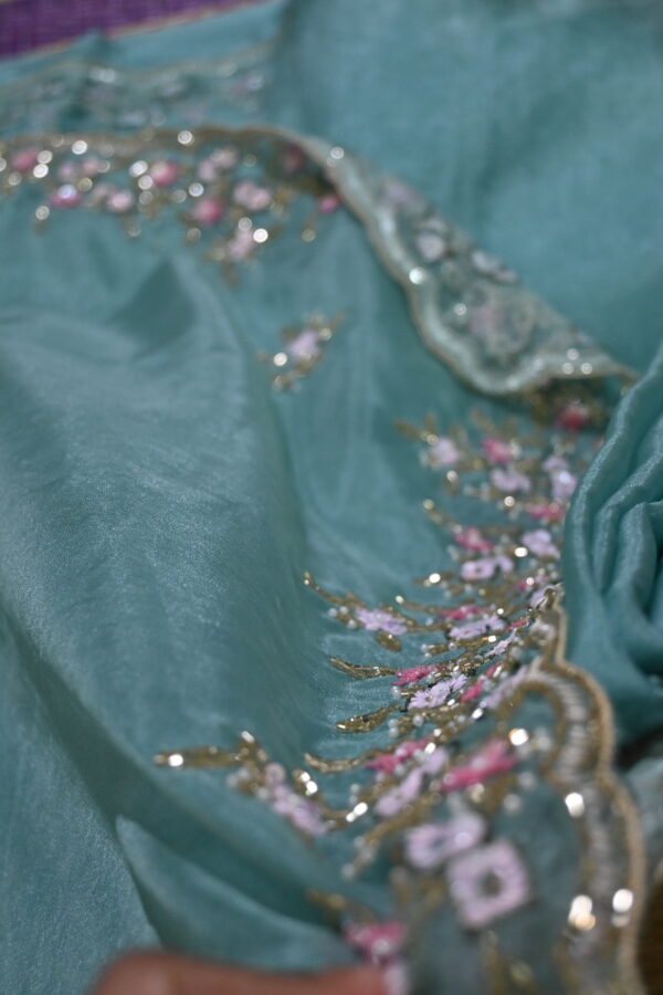Organza Saree - Image 2